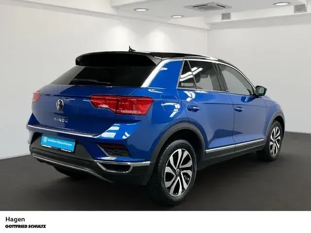 Gebraucht VW T-Roc Active 110 PS (80 kW) 2021 Blau SUV