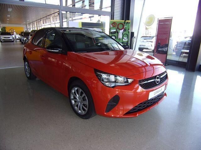 Gebraucht Opel Corsa-e Edition 100 kW (136 PS) 2023 Orange (power orange met./dach diamant s) Kleinwagen