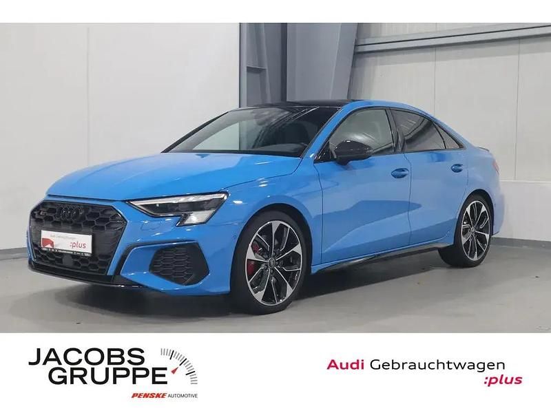 Blau Gebraucht 2023 Audi S3 Ambiente Limousine | 40.870 € (Etwas zu teuer) - Bild 1/4