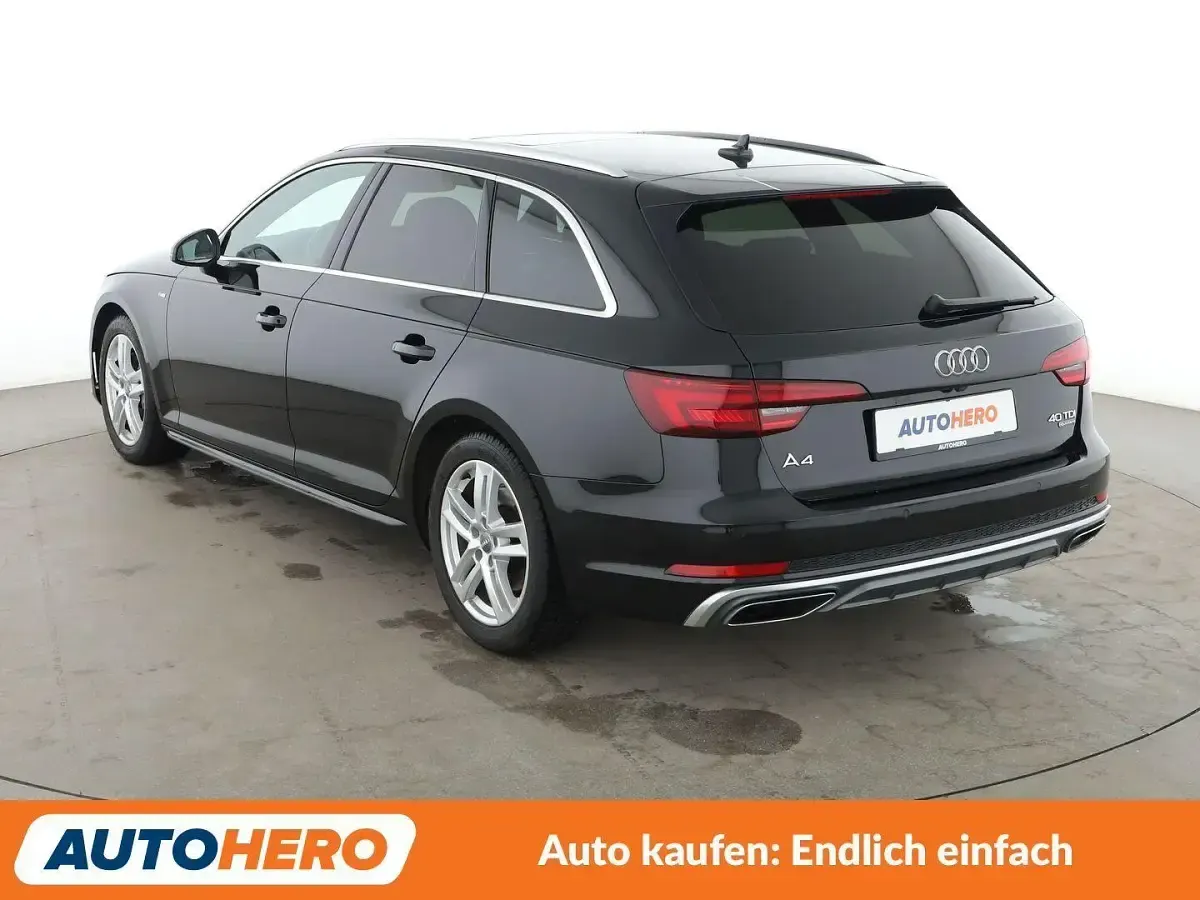 Brugt Audi A4 S-Line 190 HK (139 kW) 2019 Sort Stationcar