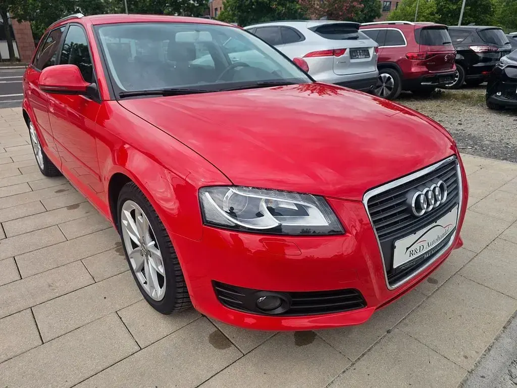 Gebraucht Audi A3 Ambition 125 PS (91 kW) 2008 Rot Kleinwagen