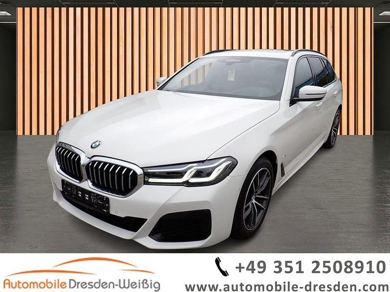 Alpinweiss 3 Gebraucht 2022 BMW 530 M Sport Kombi | 40.980 € (Fairer Preis) - Bild 1/4