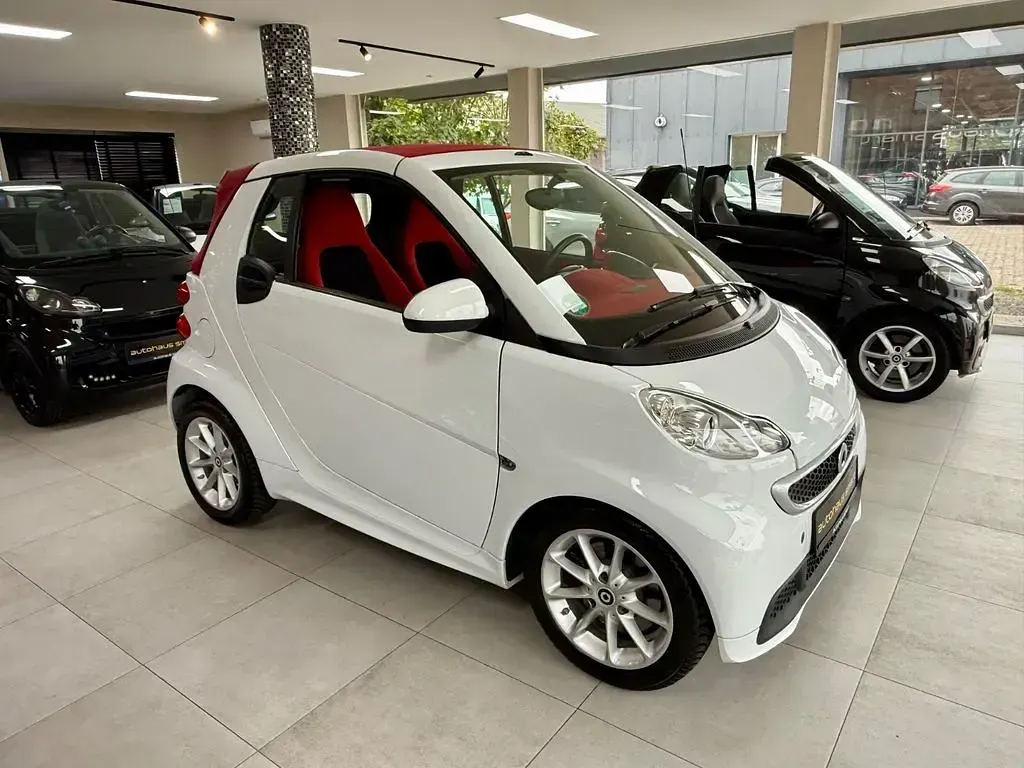 Gebraucht Smart ForTwo Cabrio 71 PS (52 kW) 2014 Weiß Cabrio