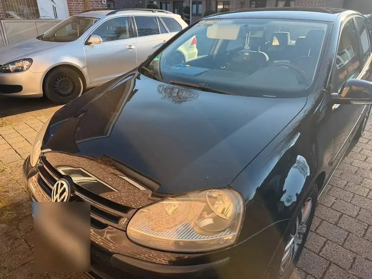 Gebraucht VW Golf V 2005 Schwarz Kleinwagen