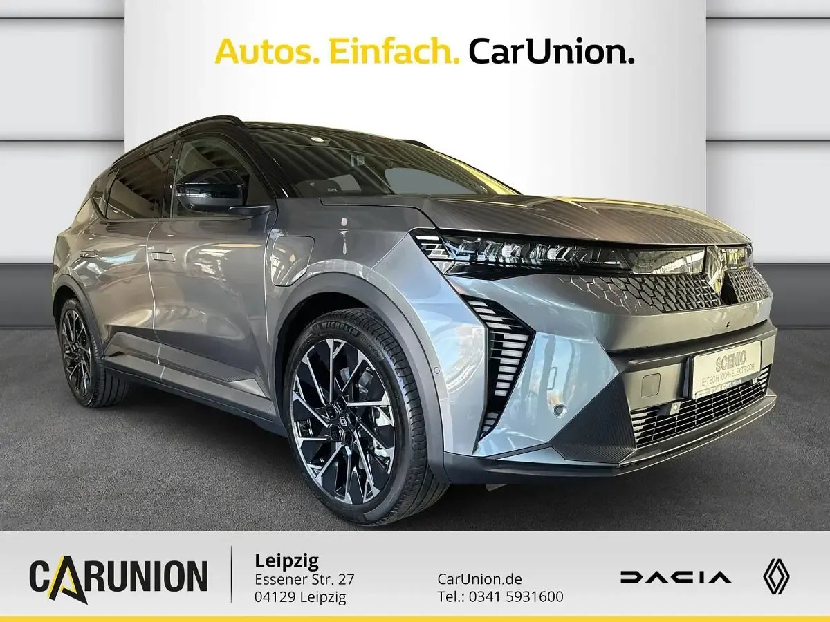 Neu Renault Scenic E-Tech Esprit Alpine 160 kW (218 PS) 2026 Grau kqg + schwarz gne SUV