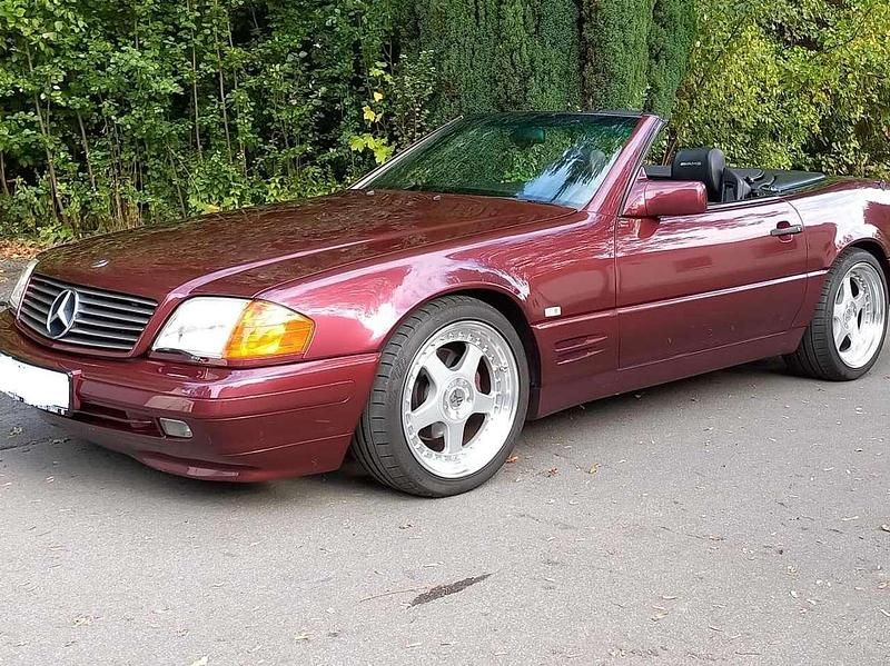 Gebraucht Mercedes SL320 231 PS (169 kW) 1996 Rot Cabrio