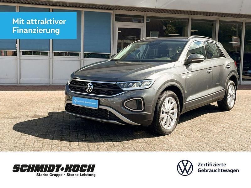 Grau Gebraucht 2024 VW T-Roc Life SUV | 31.495 € (Fairer Preis) - Bild 1/4