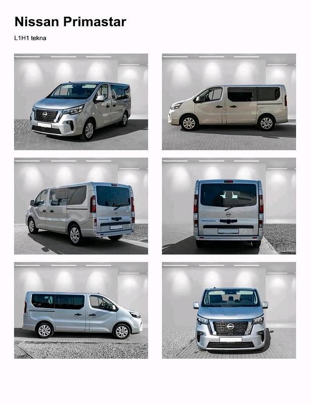 Grau Gebraucht 2024 Nissan Primastar Tekna Van / Kleinbus | 34.500 € - Bild 1/4