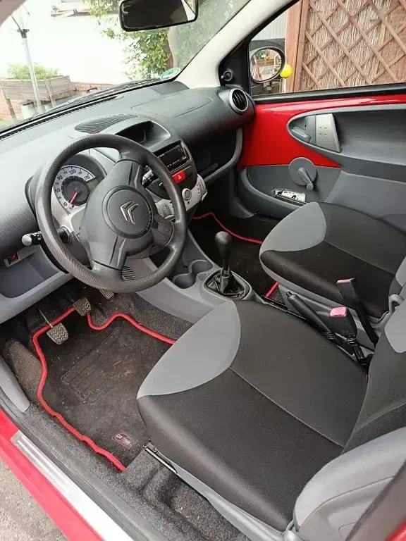 Gebraucht Citroën C1 68 PS (50 kW) 2009 Rot Kleinwagen