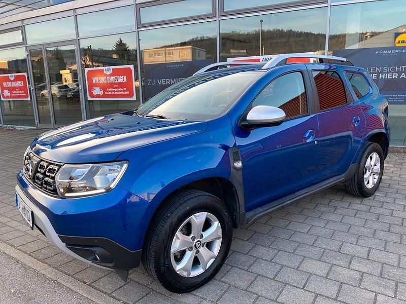 Blau Gebraucht 2021 Dacia Duster SUV | 14.890 € (Guter Preis) - Bild 1/4
