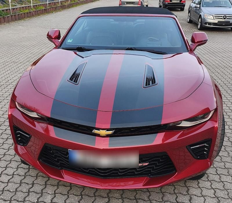 Gebraucht Chevrolet Camaro 453 PS (333 kW) 2017 Rot Cabrio