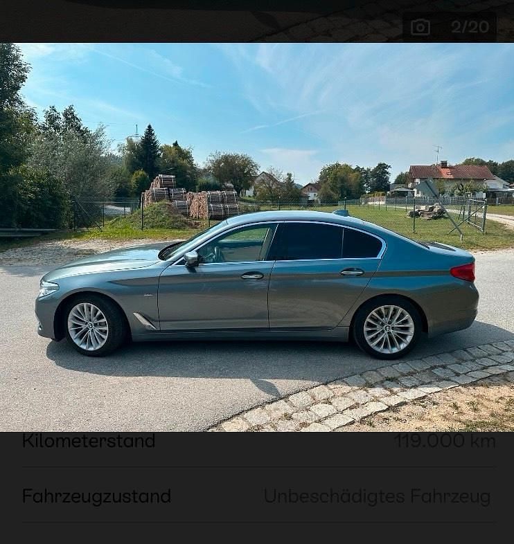 Gebraucht BMW 530 Luxury Line 265 PS (194 kW) 2017 Grau Limousine