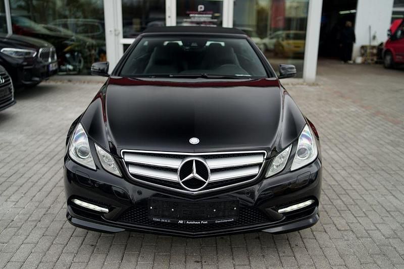Gebraucht Mercedes E350 306 PS (225 kW) 2013 Obsidianschwarz  metalliclack Cabrio