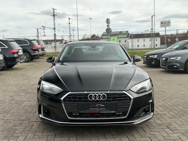 Second-hand Audi A5 Advanced Plus 163 CP (119 kW) 2022 Negru Coupe