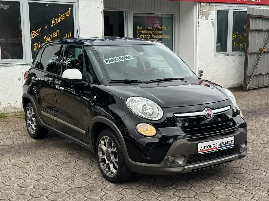 Gebraucht Fiat 500L Trekking 120 PS (88 kW) 2014 Schwarz Van / Kleinbus