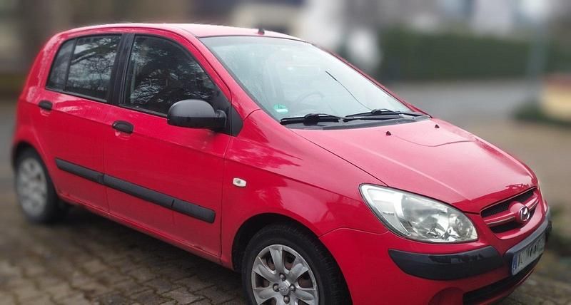 Gebraucht Hyundai Getz 65 PS (47 kW) 2007 Rot Kleinwagen