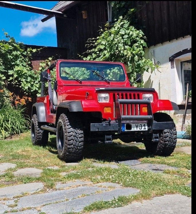 Gebraucht Jeep Wrangler 121 PS (88 kW) 1993 Rot SUV