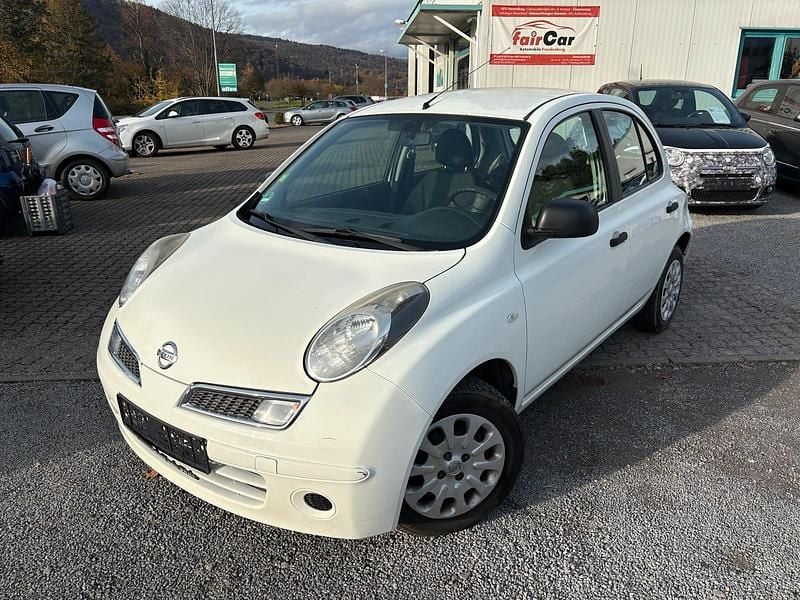 Weiß Gebraucht 2010 Nissan Micra Limousine | 1.699 € (Guter Preis) - Bild 1/4