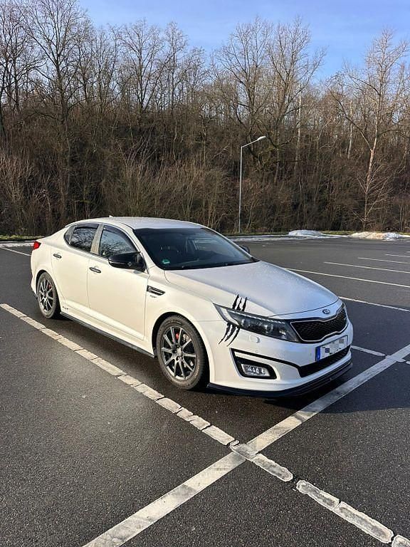 Gebraucht Kia Optima Spirit 165 PS (121 kW) 2014 Weiß Limousine