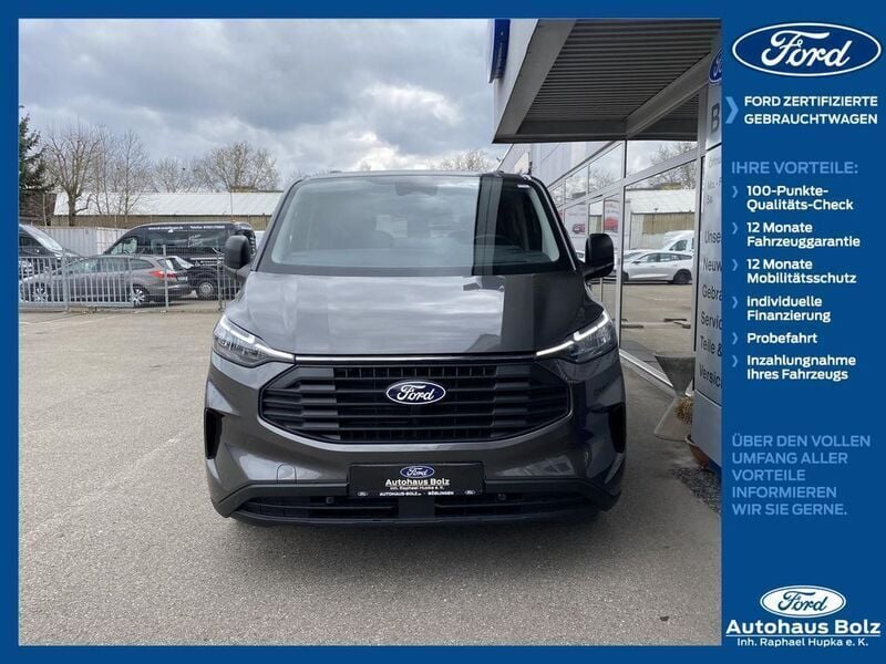 Grau Neu 2025 Ford Transit Custom Trend Kombi | 46.990 € (Teuer) - Bild 1/4