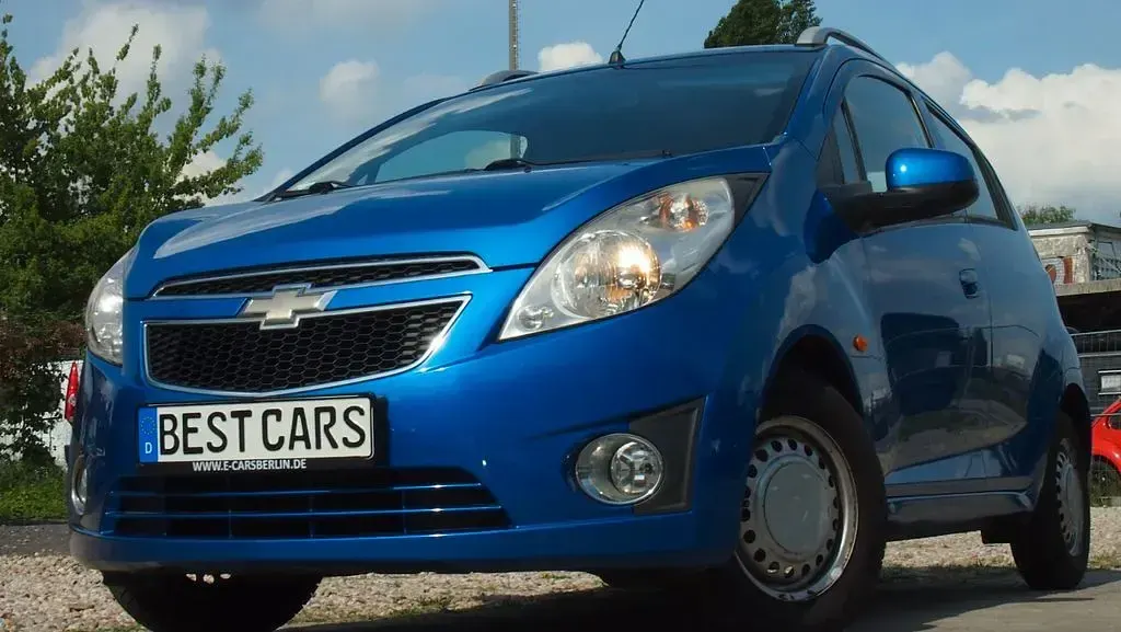 Gebraucht Chevrolet Spark LS 82 PS (60 kW) 2011 Blau Kleinwagen