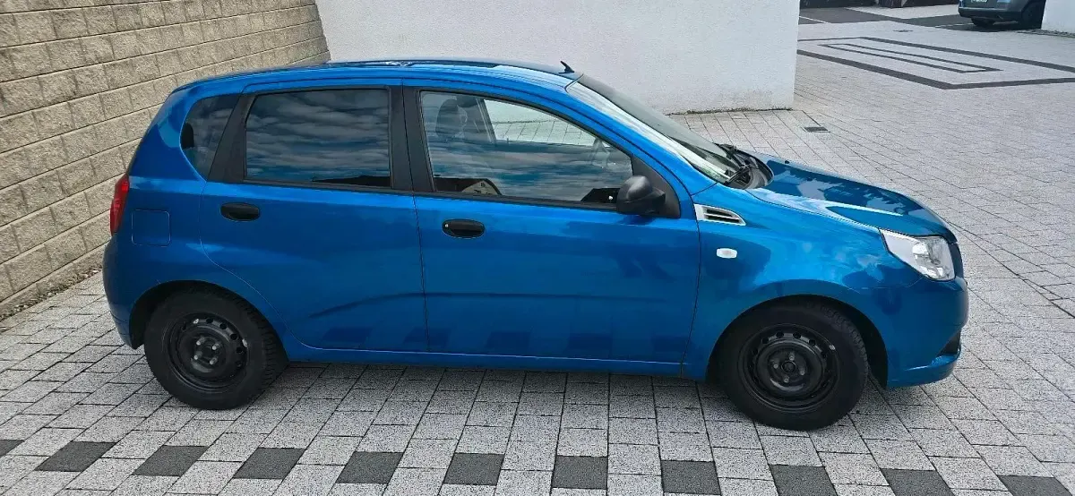 Brugt Chevrolet Aveo 84 HK (61 kW) 2010 Blå Hatchback
