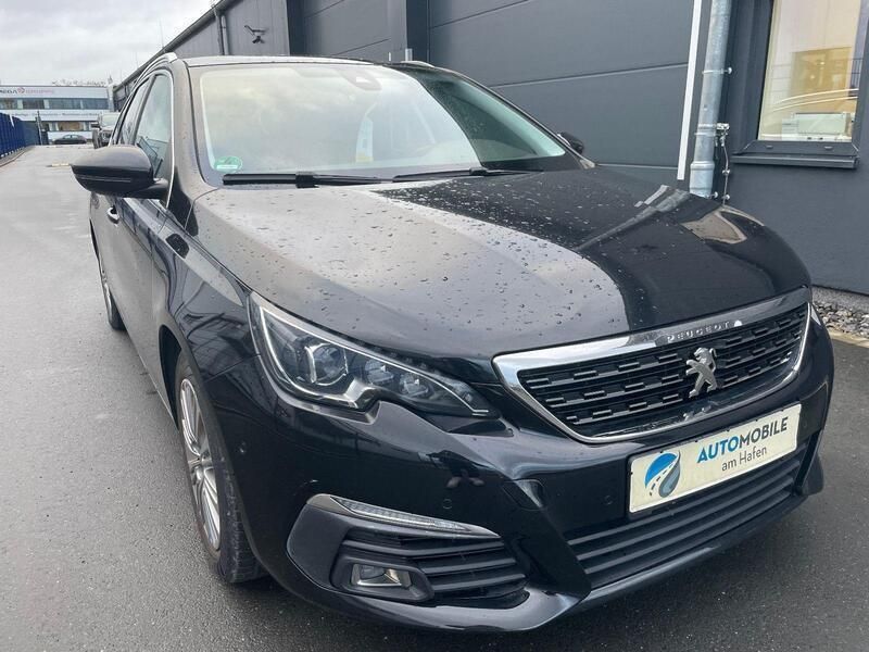 Schwarz Gebraucht 2018 Peugeot 308 Allure Kombi | 8.990 € (Guter Preis) - Bild 1/4