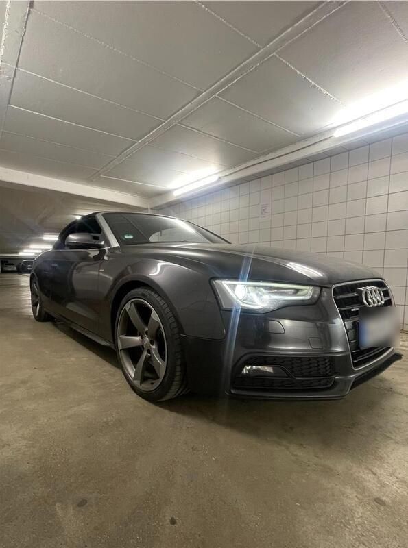 Grau Gebraucht 2014 Audi A5 Cabriolet S-Line Cabrio | 13.500 € (Guter Preis) - Bild 1/4