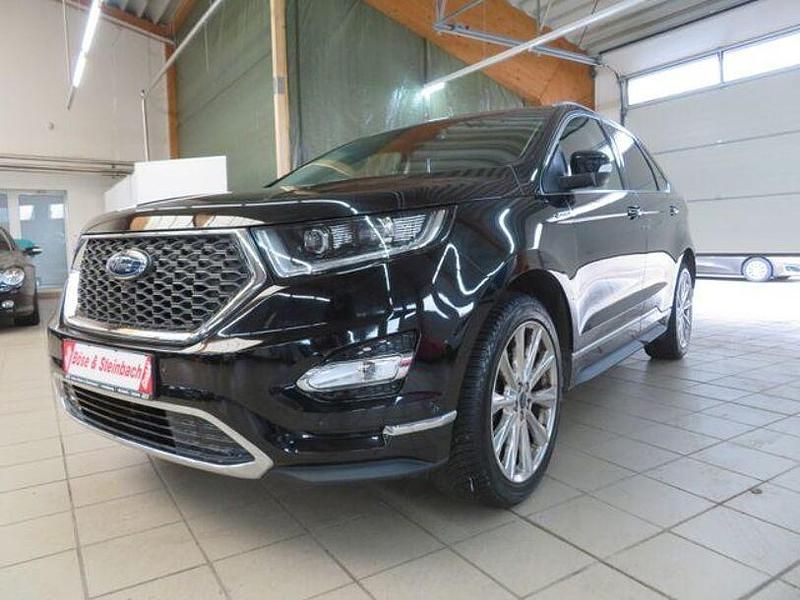 Iridiumschwarz metallic Gebraucht 2017 Ford Edge Vignale SUV | 26.974 € (Teuer) - Bild 1/4