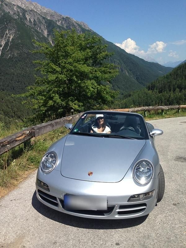 Gebraucht Porsche 997 325 PS (239 kW) 2006 Silber Cabrio