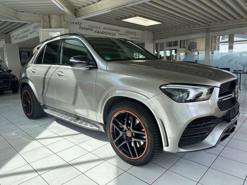 Mojavesilber metalliclack Gebraucht 2020 Mercedes GLE350 AMG SUV | 52.990 € (Superpreis) - Bild 1/4