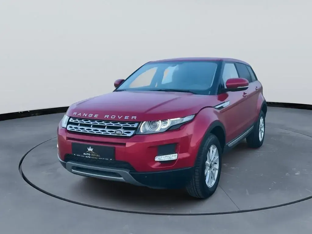 Used Land Rover Range Rover evoque Prestige 241 HP (177 kW) 2013 Red SUV