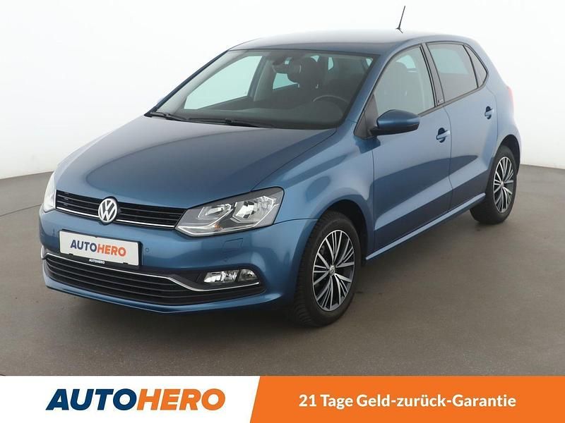 Blau Gebraucht 2016 VW Polo Allstar Kleinwagen | 10.190 € (Fairer Preis) - Bild 1/3