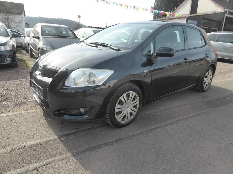 Gebraucht Toyota Auris 120 PS (88 kW) 2009 Schwarz Kleinwagen