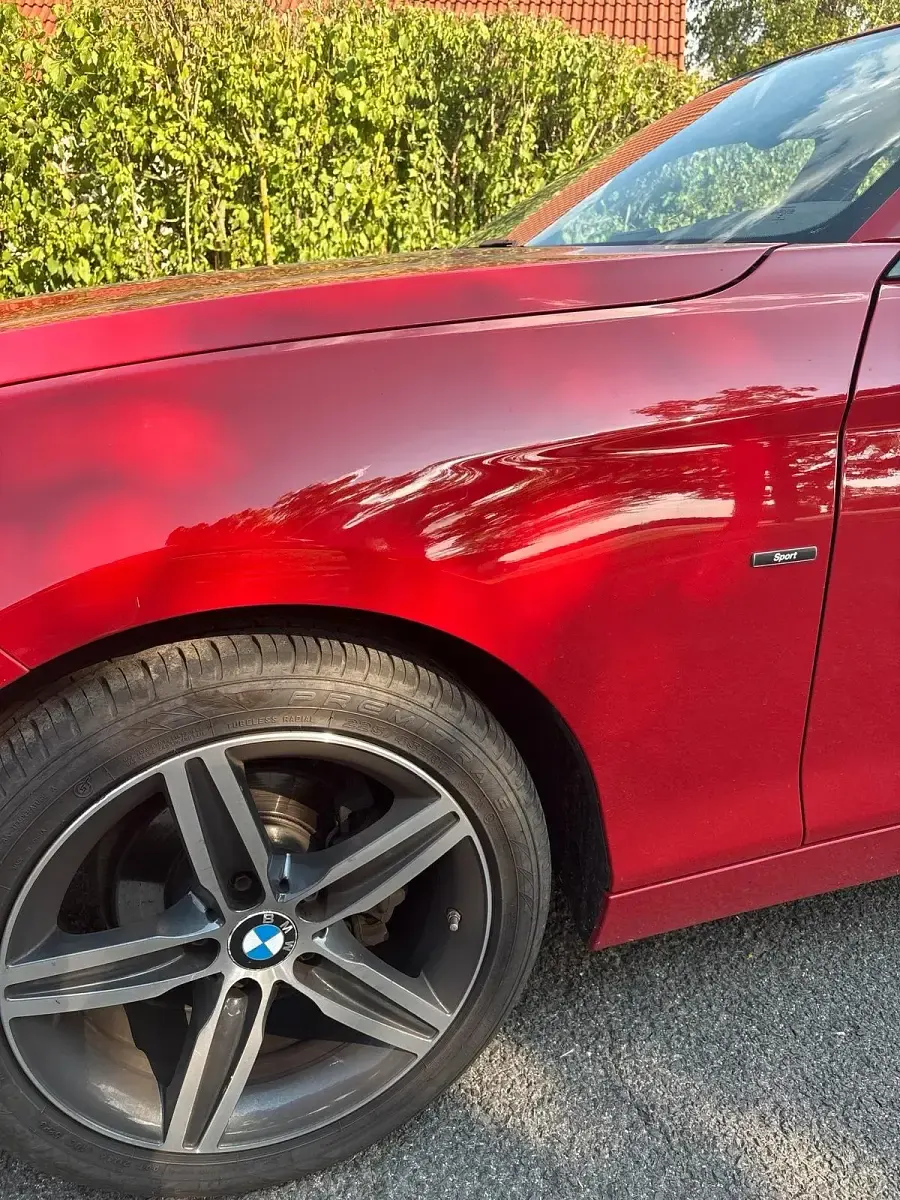 Gebraucht BMW 116 Sport Line 136 PS (100 kW) 2014 Rot Kleinwagen