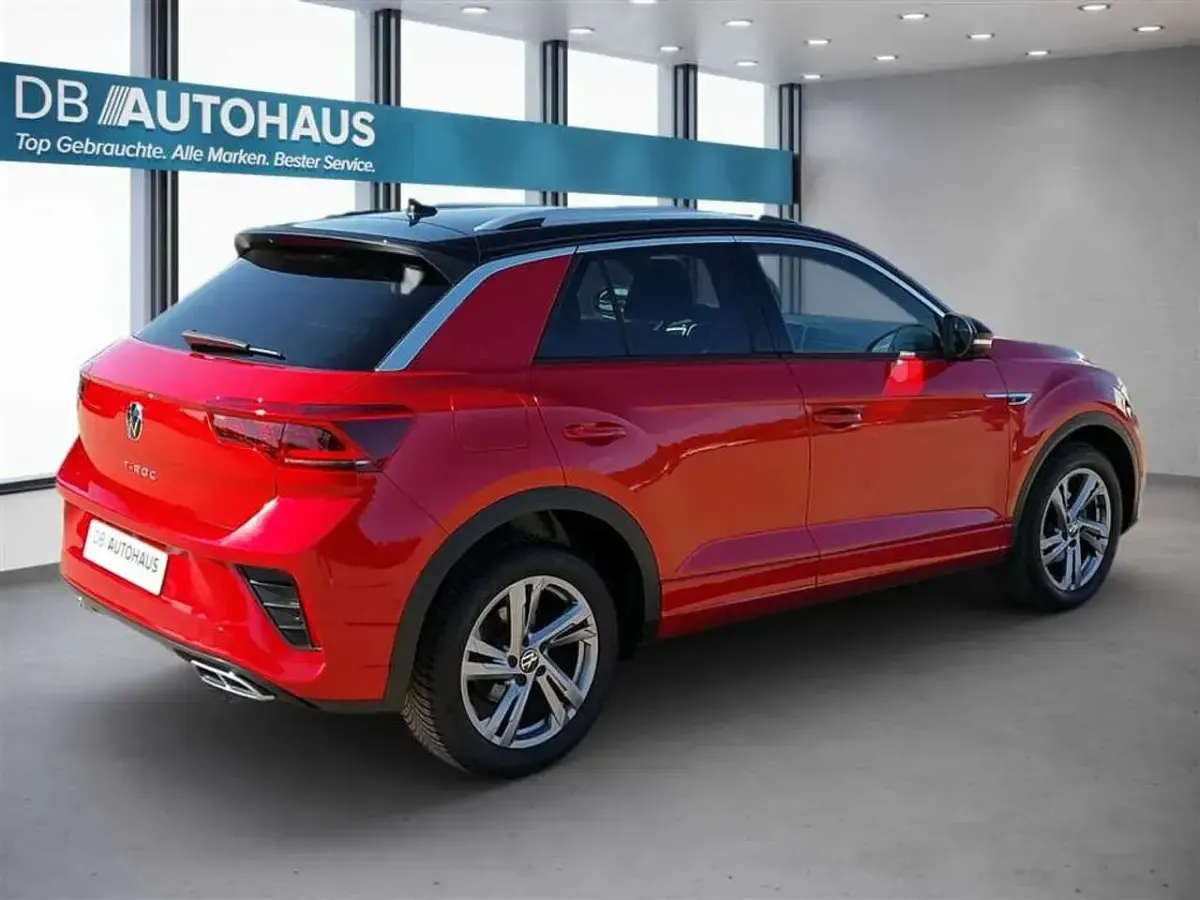 Gebraucht VW T-Roc R-line 150 PS (110 kW) 2024 Rot SUV