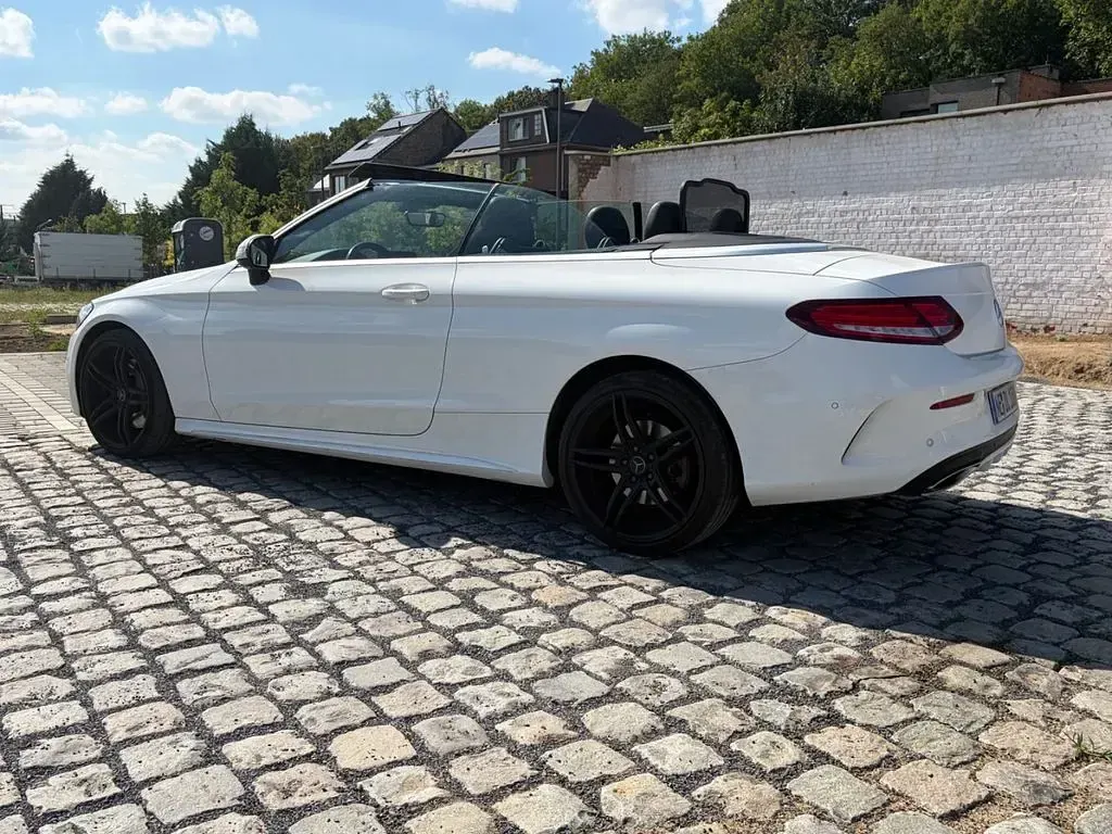 Gebraucht Mercedes C250 AMG line 211 PS (155 kW) 2017 Weiß Cabrio