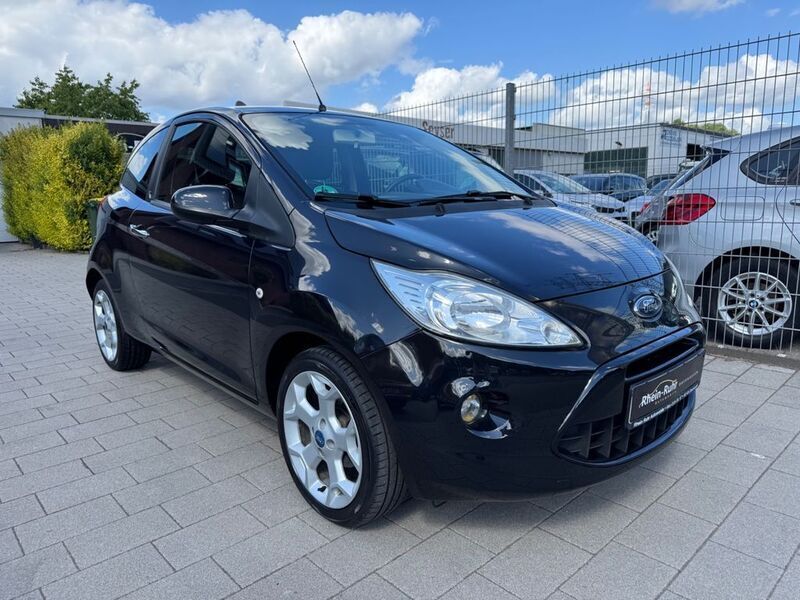 Schwarz Gebraucht 2012 Ford Ka Titanium Kleinwagen | 6.450 € (Teuer) - Bild 1/4