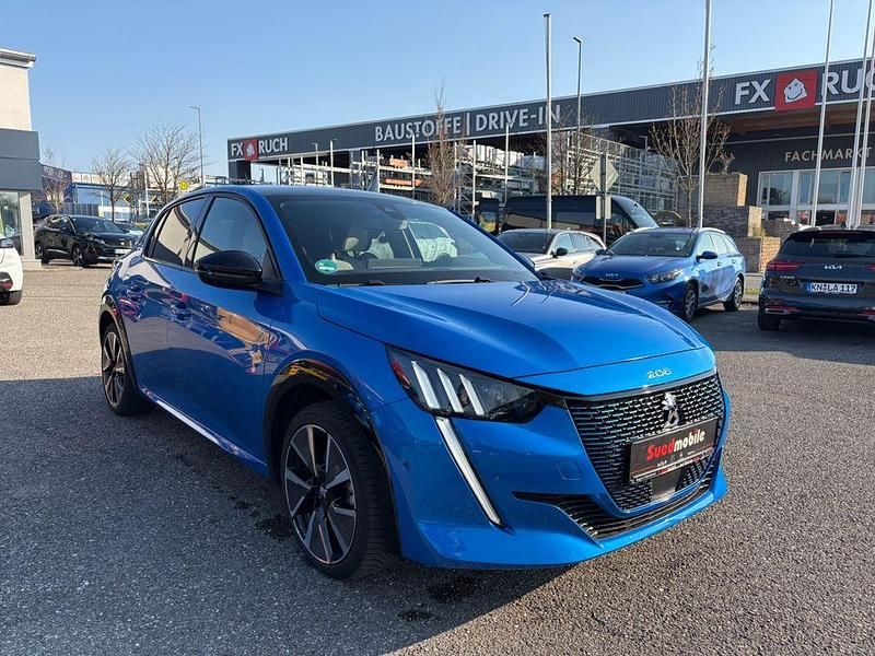 Gebraucht Peugeot e-208 GT 100 kW (136 PS) 2020 Blau Kleinwagen
