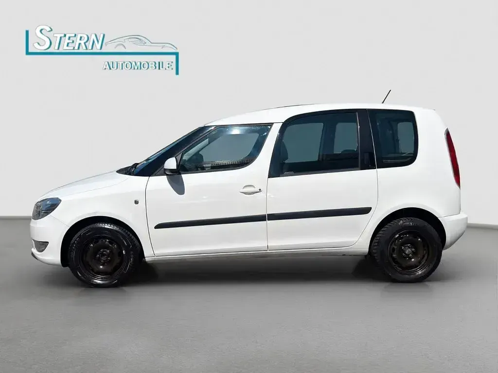 Gebraucht Skoda Roomster Ambition 86 PS (63 kW) 2012 Weiß Van / Kleinbus