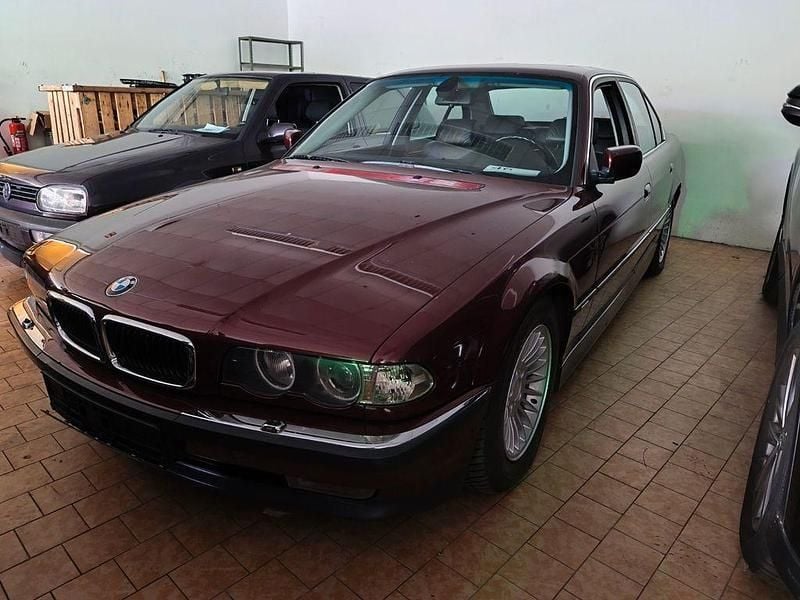 Brugt BMW 740 286 HK (210 kW) 1998 Rød Sedan
