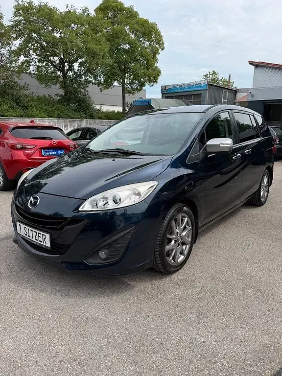 Gebraucht Mazda 5 116 PS (85 kW) 2014 Blau Van / Kleinbus