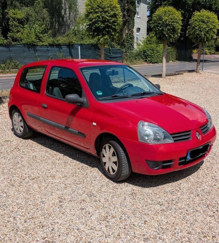 Rot Gebraucht 2006 Renault Clio II Campus Limousine | 1.200 € (Fairer Preis) - Bild 1/4