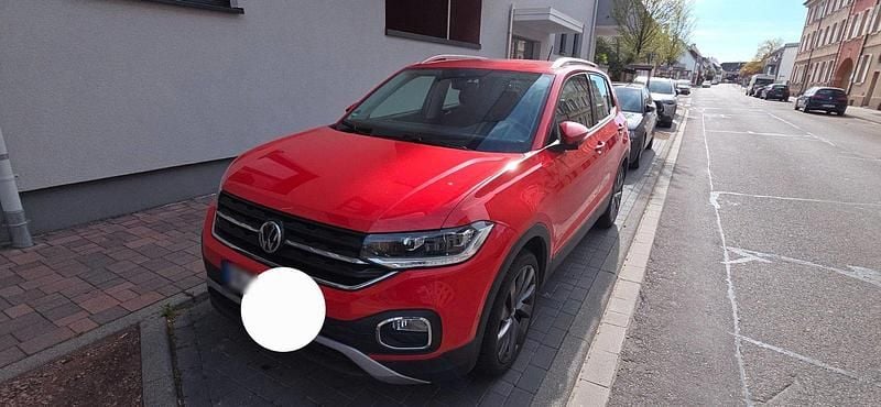 Gebraucht VW T-Cross 95 PS (69 kW) 2020 Rot SUV