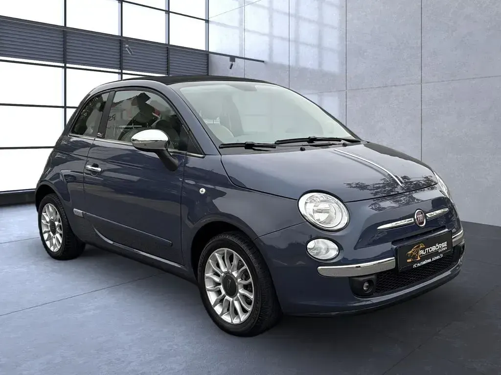Gebraucht Fiat 500C 69 PS (50 kW) 2014 Blau Cabrio