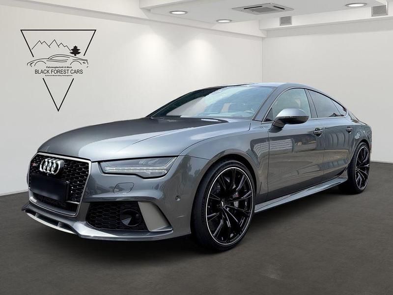 Grau Gebraucht 2016 Audi RS7 Sportback Performance Kleinwagen | 49.290 € (Etwas zu teuer) - Bild 1/4