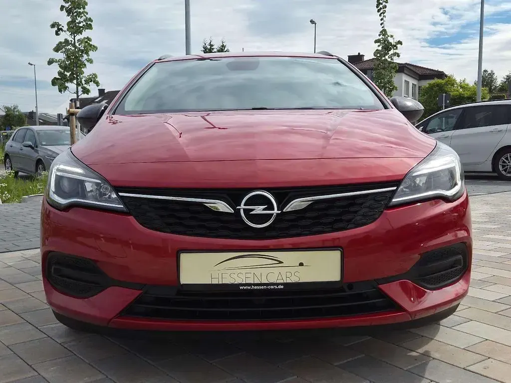 Gebraucht Opel Astra 131 PS (96 kW) 2021 Rot Kombi