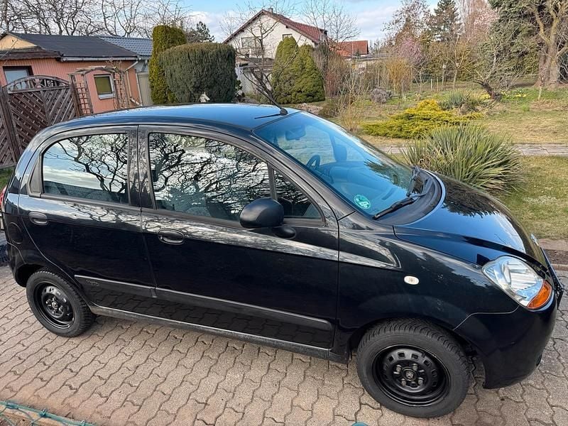 Gebraucht Chevrolet Matiz 58 PS (42 kW) 2009 Schwarz Kleinwagen
