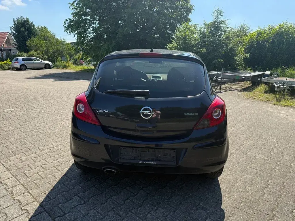 Gebraucht Opel Corsa Color Edition 69 PS (50 kW) 2011 Schwarz Kleinwagen