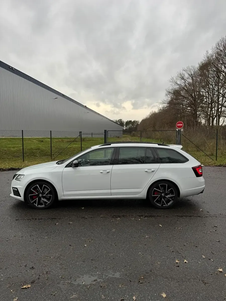 Gebraucht Skoda Octavia RS 245 PS (180 kW) 2019 Weiß Kombi